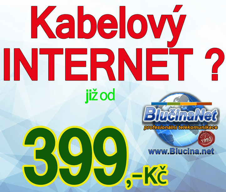 BlučinaNet, profesionální telekomunikace a servis PC
